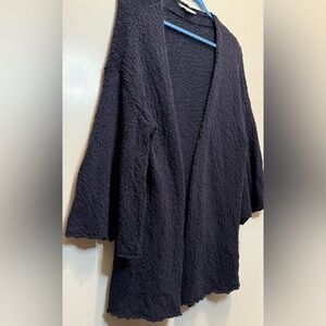 O'Neill Charcoal Open-Front Cardigan